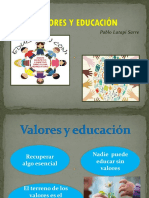 Valores y Educación Expo