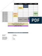 Horario 2019 II