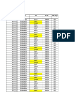 Format Excell Absensi Karyawan