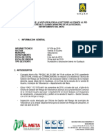 Informe Técnico Final - Vereda El Guamo