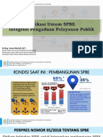 Implementasi SPBE di Pemerintah Indonesia