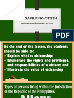 Being a Filipino Citizen