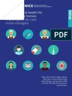 Oral Health A Quick Guide For Care Home Managers