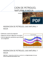 3.0 Migracion de Petroleo, Gas Natural y Agua