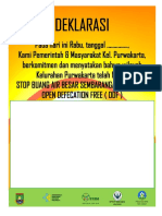 Desain Spanduk Deklarasi Odf