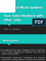 Design of Work Systems MARU