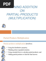 Running Addition ON Partial-Products (Multiplication)