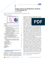 Article Metabolomic