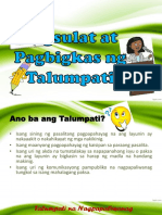 Talumpati Report Group 1