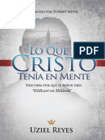 Lo Que Cristo Tenía en Mente