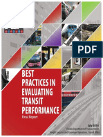 Best Practices in Evaluating Transit Performance KPI Report 2014