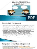 Komunikasi Interpersonal