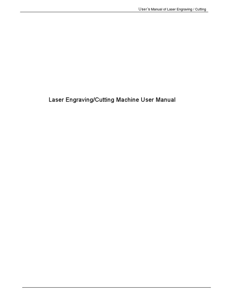Laser Engraving Machine User Manual Pdf Lens Optics Bearing