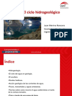 TEMA 4.5 - El Ciclo Hidrogeológico