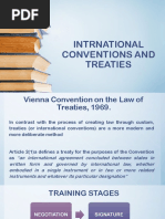 Intrnational Conventions and Treaties