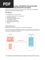 Lab9 - Building A Basic CRUD RESTful Spring Boot MVC Application