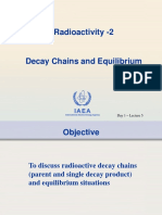 Lecture 5 - Radioactivity - 2 - Decay Chains