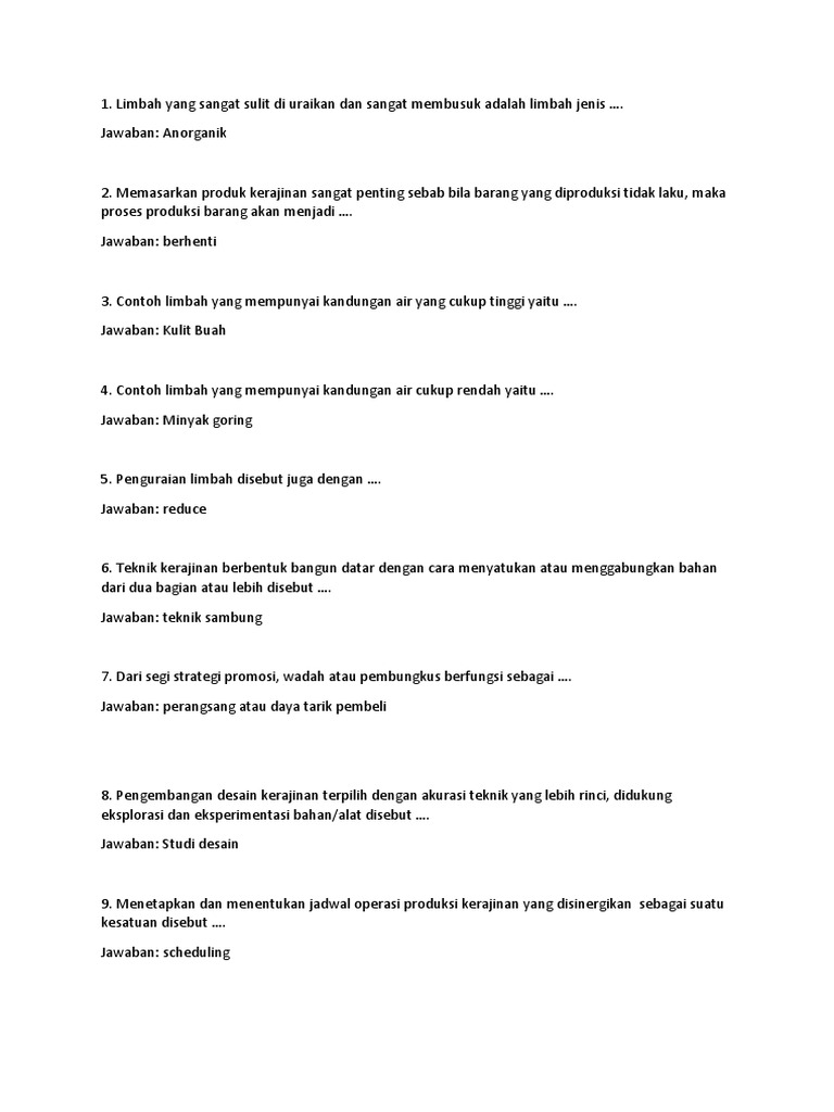 Jelaskan Apa Yang Dimaksud Kerajinan Dari Bahan Limbah Jelaskan Apa Yang Dimaksud Kerajinan Dari Bahan Limbah