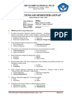 Soal UTS Semester 1 Kelas VII - (PPKN)