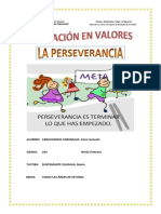 PERSEVERANCIA