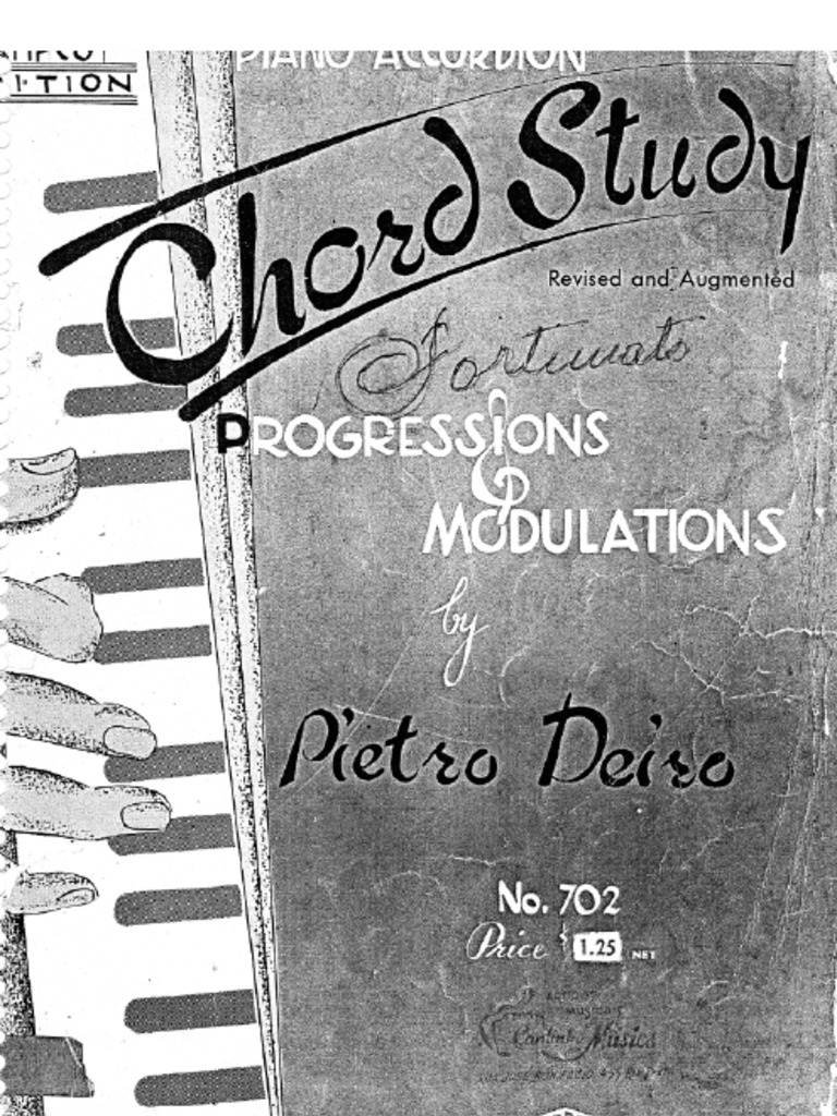Chord Study Progressions and Modulations by Pietro Deiro | PDF ...