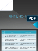 Finite Non Finite