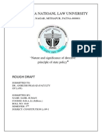 Chanakya Natioanl Law University: Rough Draft