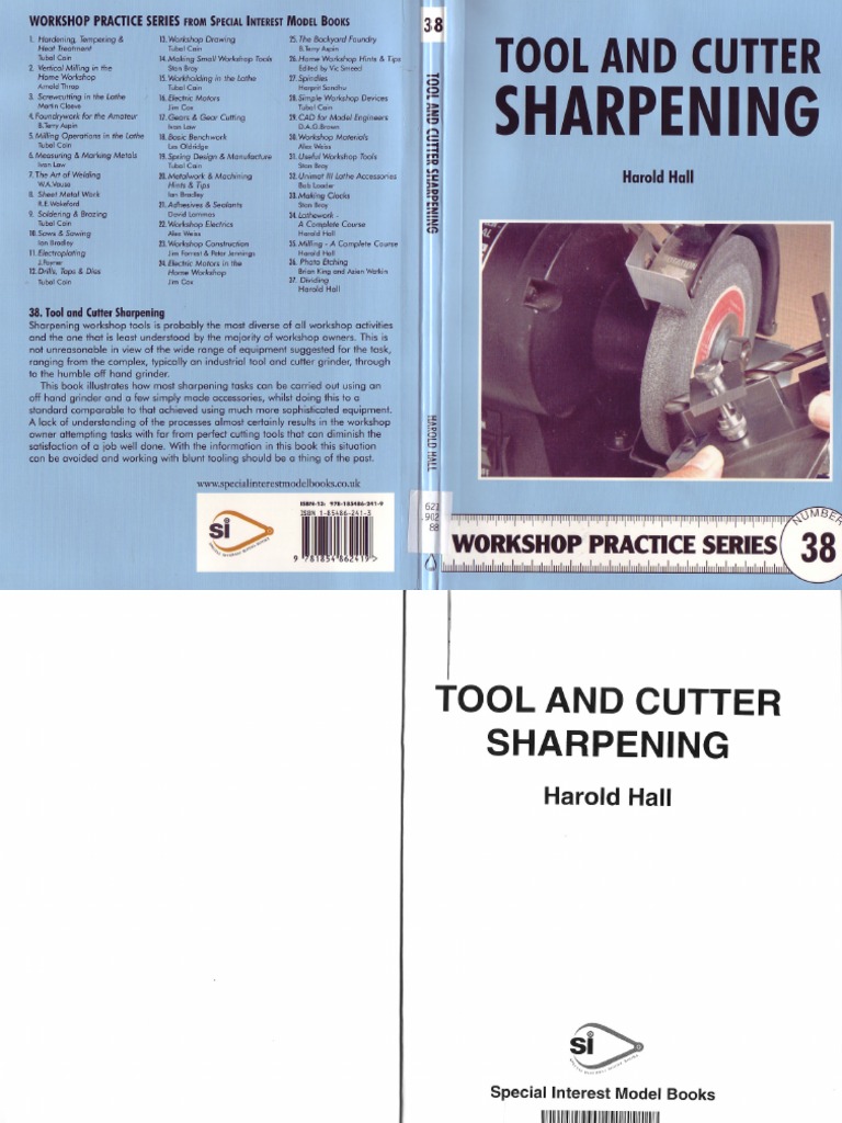 38 - Tool and Cutter Sharpening | PDF