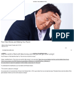 Your Fake Money and Making You Poorer: Written by Robert Kiyosaki - Tuesday, April 16, 2019 Read Time: 5 Min