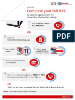 How to Complete your Full KYC: Book a Home Visit Appointment or Contact Customer Care