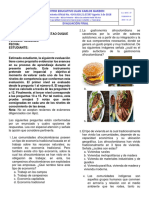 Gastronomía afrocolombiana evaluación final