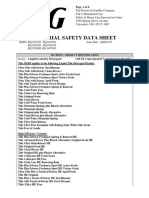 Liquid 2X Tide Products MSDS Updated 04-08-2015