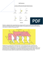 Hull Structure LO 4.3: Describe and Illustrate Standard Steel Sections