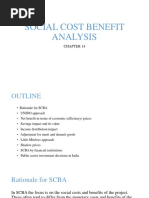 Social Cost Benefit Analysis