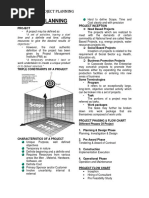 Dpe Notes, Project Planning