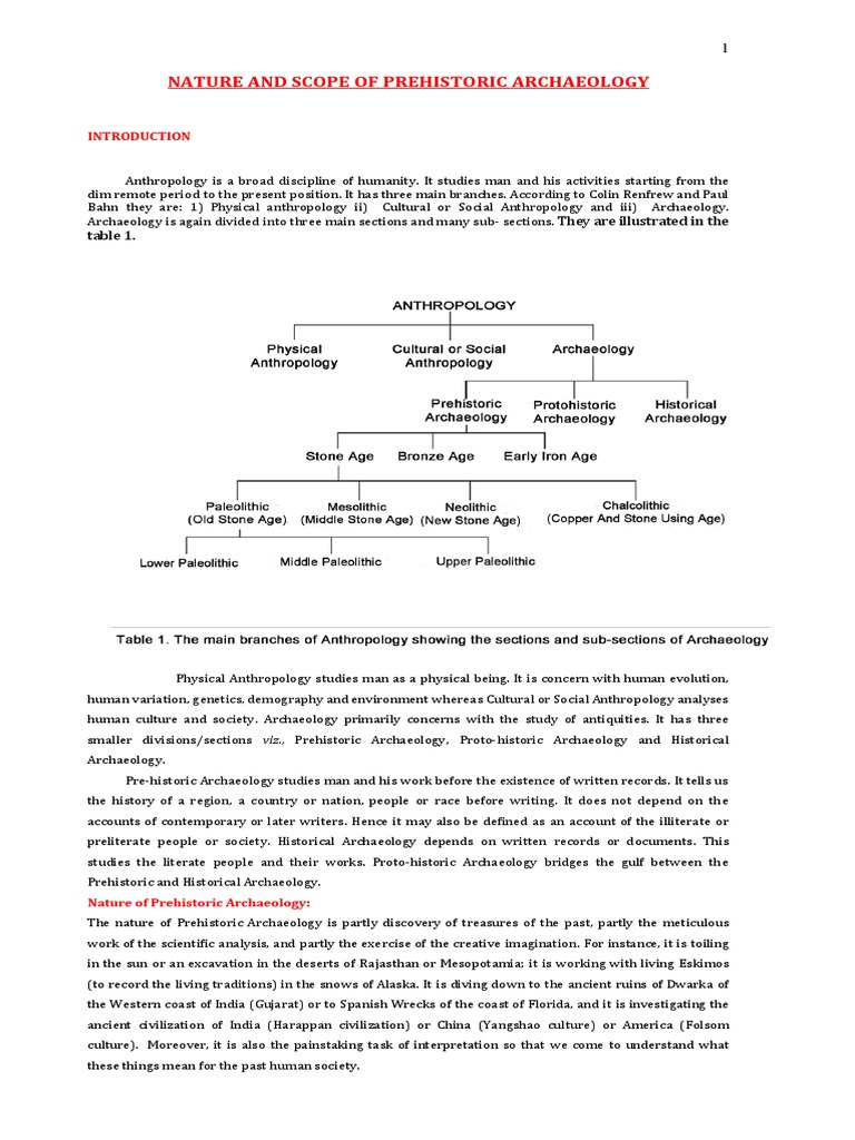 Aim and Scope of Archeology | PDF | Archaeology | Ecology