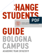 Bologna Campus: ACADEMIC YEAR 2018/2019