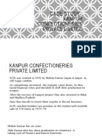 Case Study: Kanpur Confectioneries Private Limited