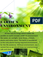 Earth's Environment