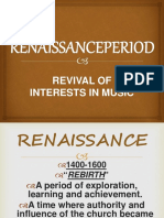 Renaissance Music Revival