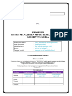 FM-SM.21 Template SOP Plus Flowchart Rev.00