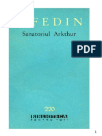 Konstantin Fedin - Sanatoriul Arkthur