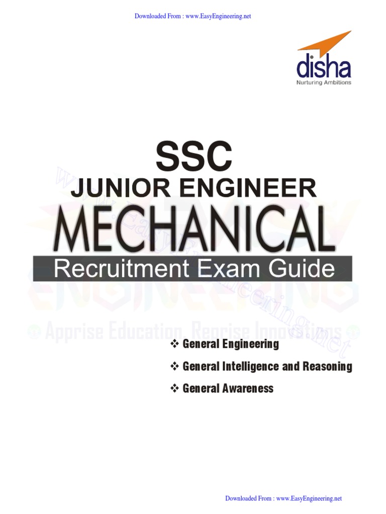 Mechanical SSC Je Disha Publication | PDF | Plants | Fungus