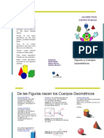 Tríptico acerca de las figuras y cuerpos geométricos