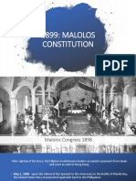 Malolos Constitution 1899