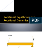 Rotational Equilibrium and Rotational Dynamics