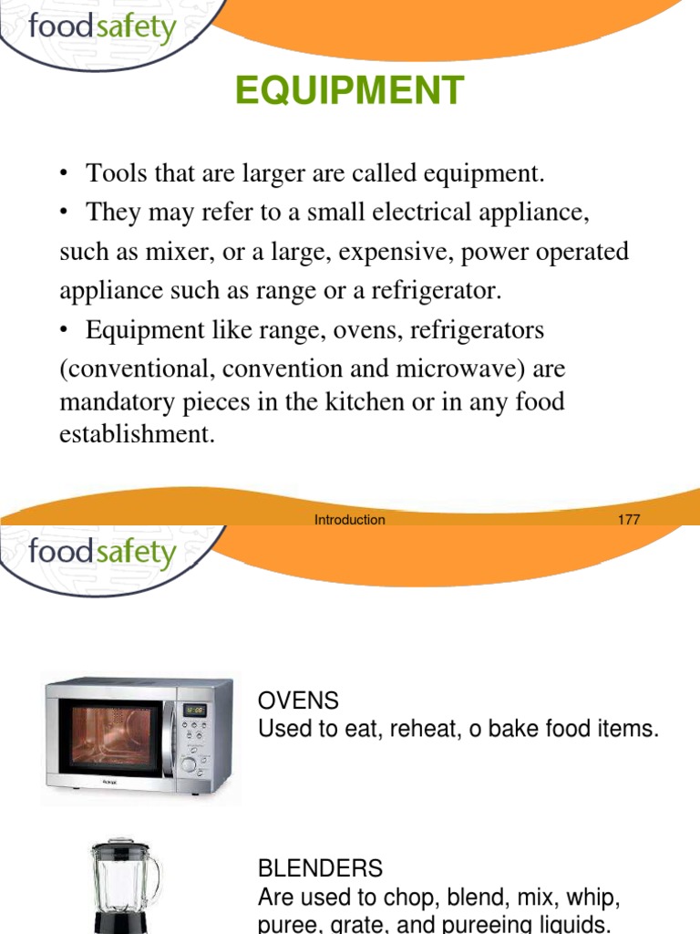 Food Safety | PDF | Kitchen Utensil | Dishwasher