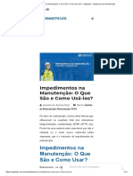 Impedimentos Na Manutenção_ O Que São e Como Usá-los_ - Engeteles - Engenharia de Manutenção