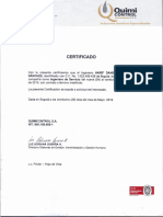 Certificado