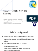 OTAN – New and Exciting